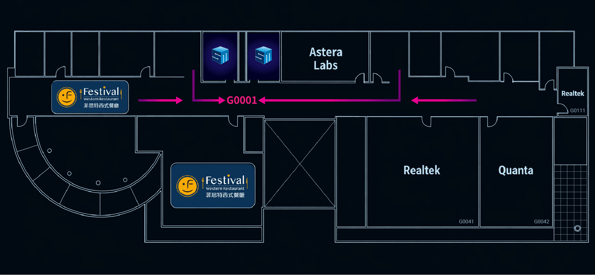 COMPUTEX 2026 Hall Map — Suite G0001